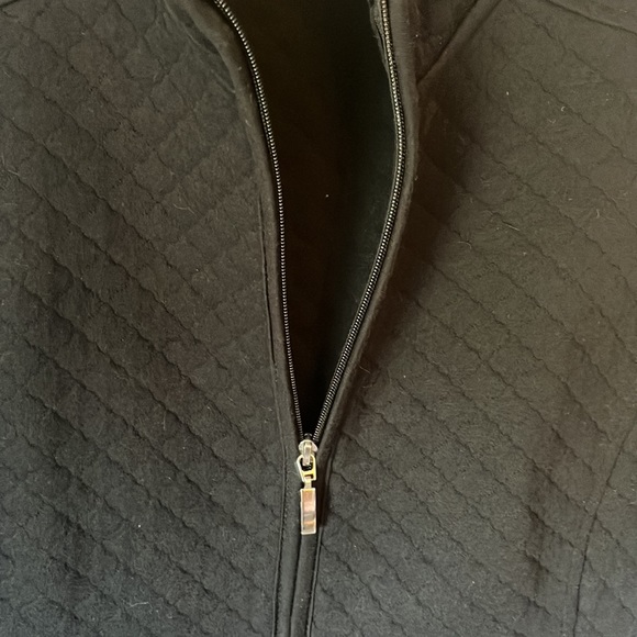 Croft & Barrow Black Vest NWT - Picture 3 of 5